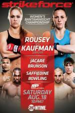 Watch Strikeforce Rousey vs Kaufman Niter