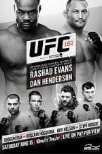 Watch UFC 161: Evans vs Henderson Niter