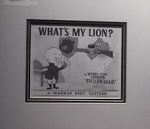 Watch What\'s My Lion? (Short 1961) Niter