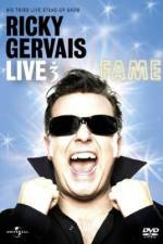 Watch Ricky Gervais Live 3 Fame Niter