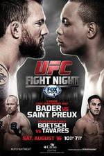 Watch UFC Fight Night 47: Bader Vs. Preux Niter