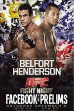 Watch UFC Fight Night 32 Facebook Prelims Niter