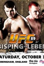 Watch UFC 89: Bisping v Leben Niter