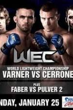 Watch WEC 38 Varner vs Cerrone Niter