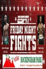 Watch ESPN Friday Night Fights Niter