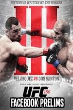 Watch UFC 166: Velasquez vs. Dos Santos III Facebook Fights Niter