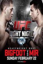 Watch UFC Fight Night 61 Bigfoot vs Mir Niter