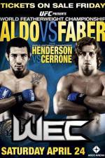 Watch WEC 48 Aldo vs Faber Niter