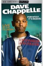 Watch Dave Chappelle For What It's Worth Niter