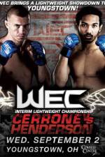 Watch WEC 43 Cerrone vs. Henderson Niter