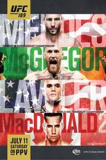 Watch UFC 189 Mendes vs. McGregor Niter