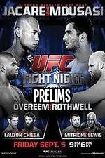Watch UFC Fight Night 50 Prelims Niter