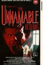 Watch The Unnamable II: The Statement of Randolph Carter Niter
