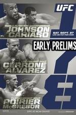 Watch UFC 178 Early Prelims Niter