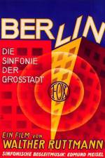 Watch Berlin Die Sinfonie der Grosstadt Niter