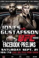 Watch UFC 165 Facebook Prelims Niter
