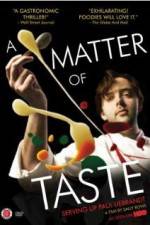 Watch A Matter of Taste: Serving Up Paul Liebrandt Niter