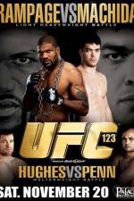 Watch UFC 123 Machida vs Rampage Niter