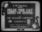 Watch Felix the Cat Hunts the Hunter (Short 1926) Niter