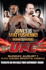 Watch UFC Live Jones vs. Matyushenko Niter