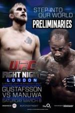 Watch UFC Fight Night 38: Gustafsson vs. Manuwa Preliminaries Niter