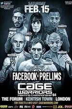 Watch Cage Warriors 64 Facebook Preliminary Fights Niter