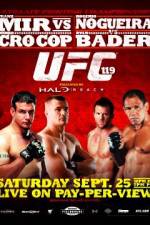 Watch UFC 119: Mir vs Cro Cop Niter
