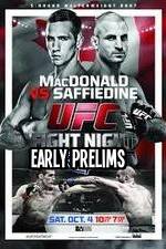 Watch UFC Fight Night 54 Early Prelims Niter