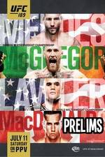 Watch UFC 189 Mendes vs. McGregor Prelims Niter