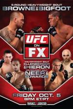 Watch UFC on FX 5 Browne Vs Bigfoot Niter