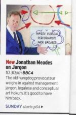 Watch Jonathan Meades on Jargon Niter