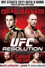 Watch UFC 125 Resolution Niter