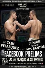 Watch UFC 166 Velasquez vs. Dos Santos III Facebook Prelims Niter