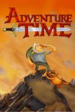 adventure time with finn and jake tv poster