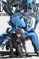ghost in the shell  - stand alone complex tv poster