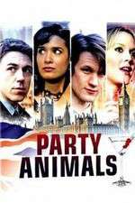 party animals tv poster