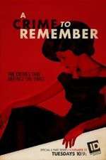 a crime to remember tv poster