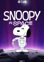 snoopy in space tv poster