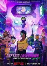 captain laserhawk: a blood dragon remix tv poster