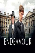 endeavour tv poster